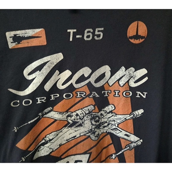 Star Wars Incom X-Wing T-65 Starfighter T- Shirt Large- Herosandvillains.com - Picture 3 of 7